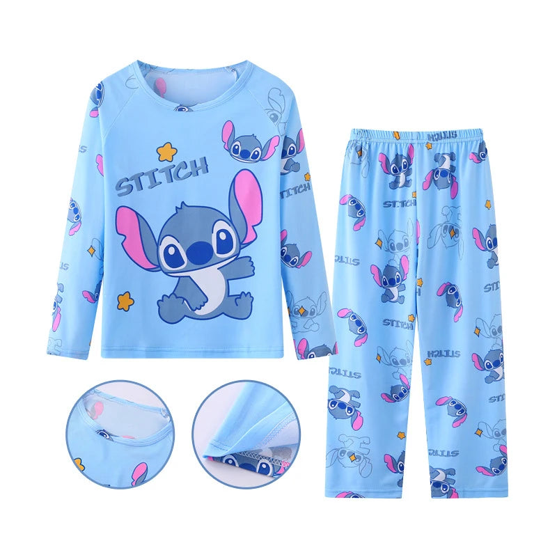 Novos conjuntos de roupas infantis de primavera Stitch