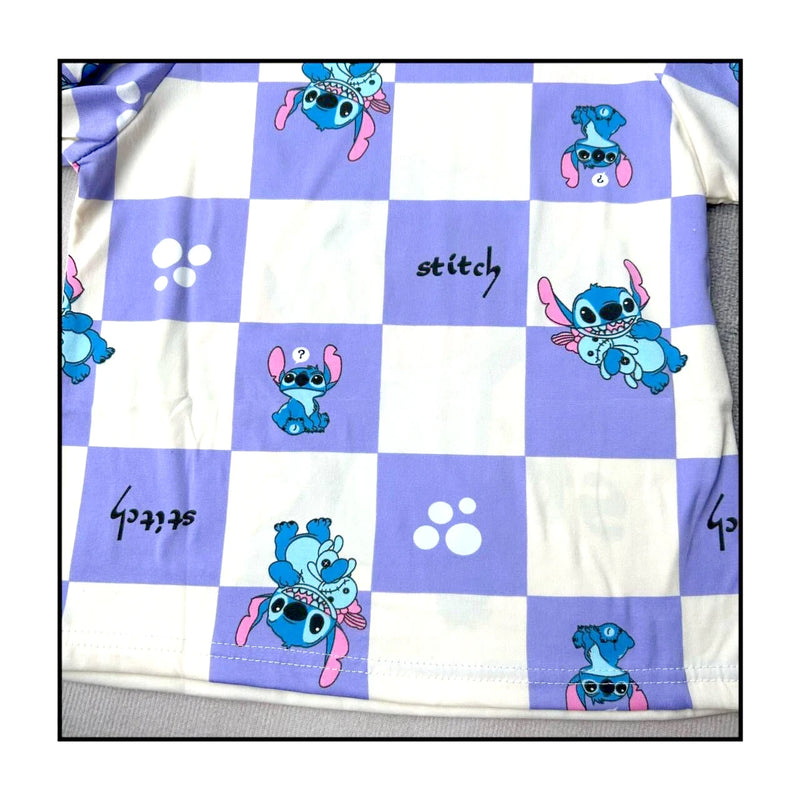 Novos conjuntos de roupas infantis de primavera Stitch