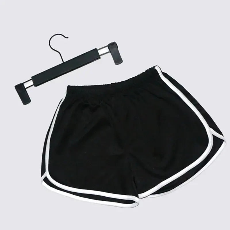Shorts elásticos femininos para corrida no verão, fitness, lazer e uso externo