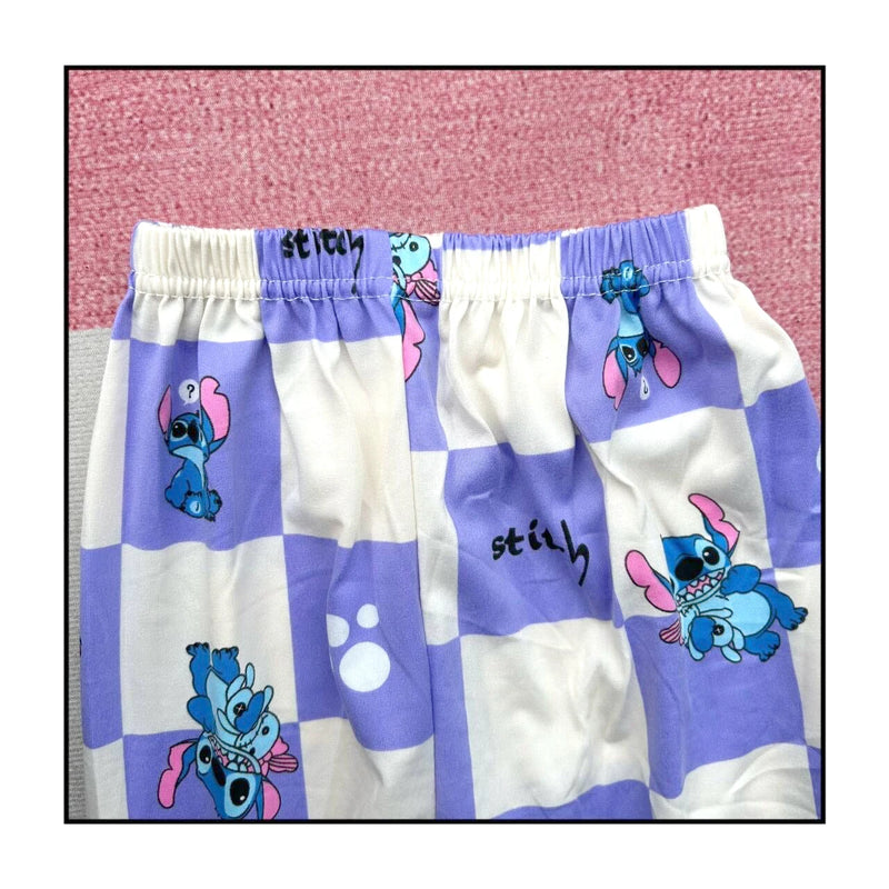 Novos conjuntos de roupas infantis de primavera Stitch