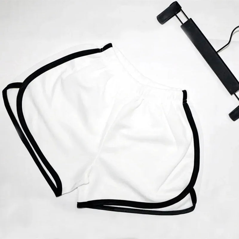 Shorts elásticos femininos para corrida no verão, fitness, lazer e uso externo